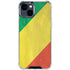 Republic of the Congo Flag Distressed iPhone 15 Clear Case